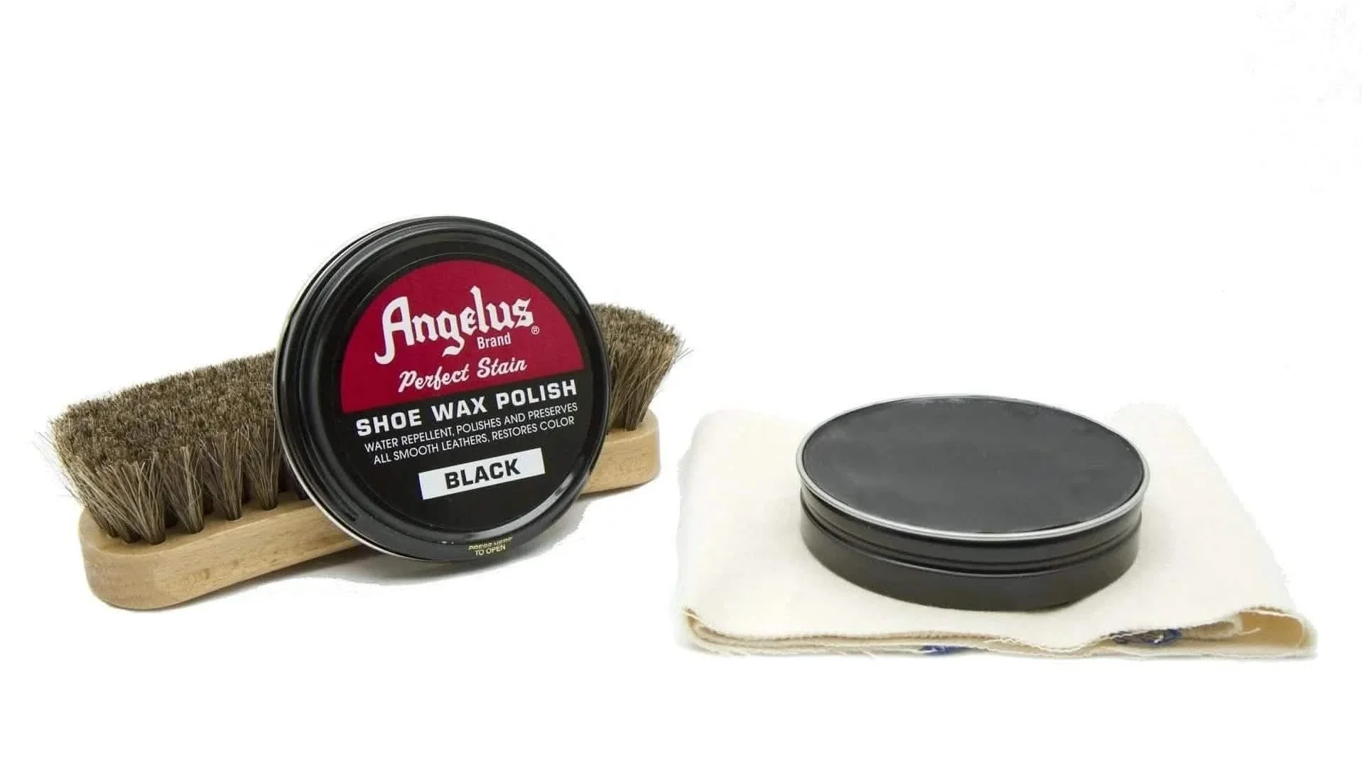 Angelus Black Shoe Wax Polish - Image 3