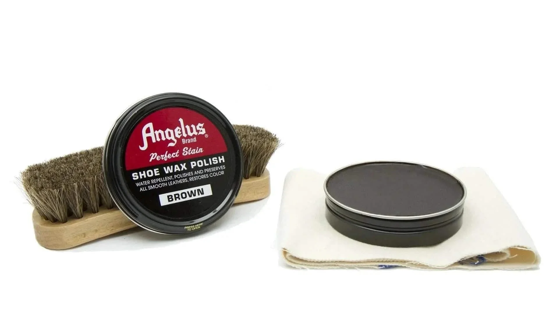 Angelus Brown Shoe Wax Polish - Image 3