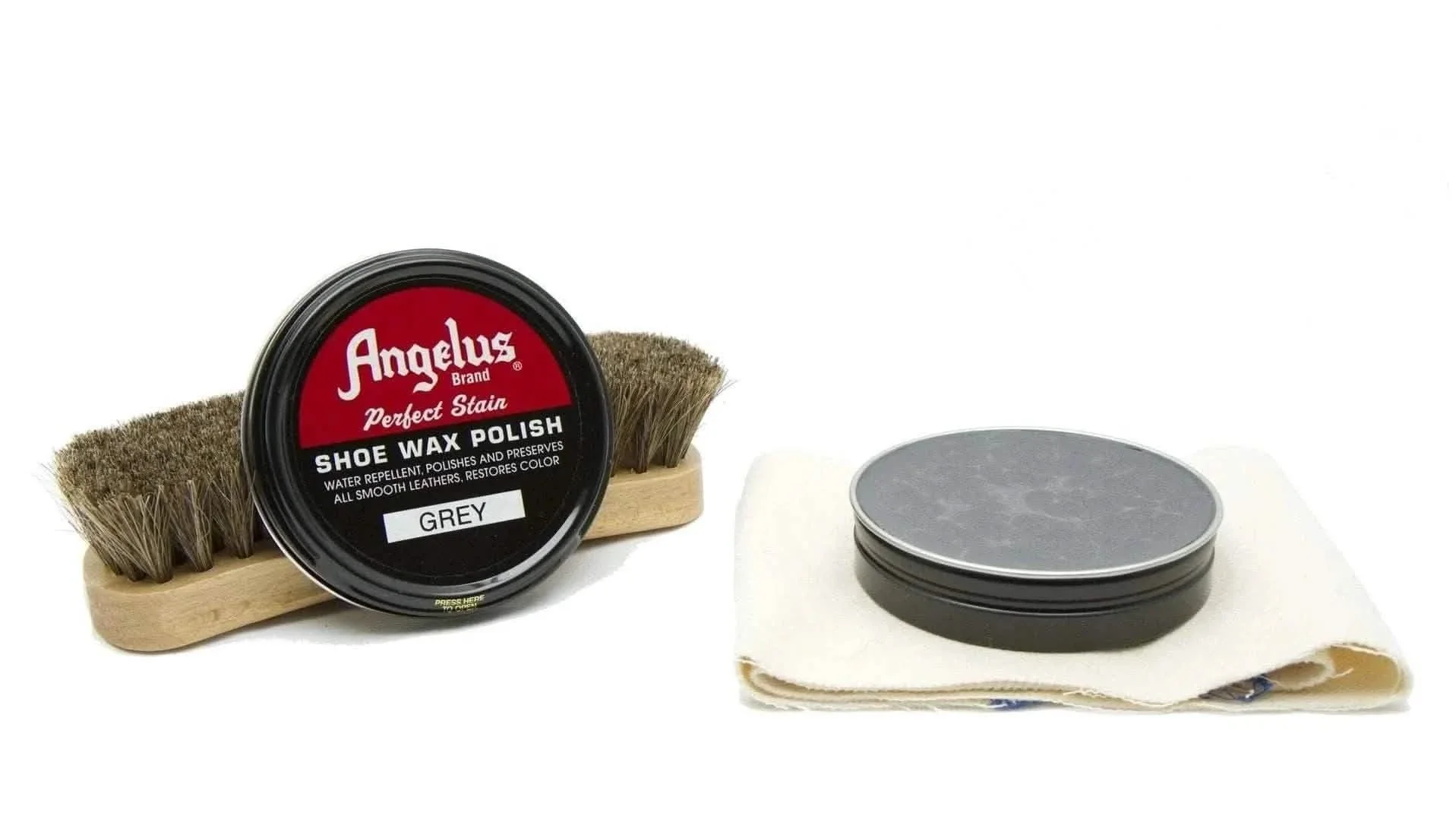 Angelus Grey Shoe Wax Polish - Image 3
