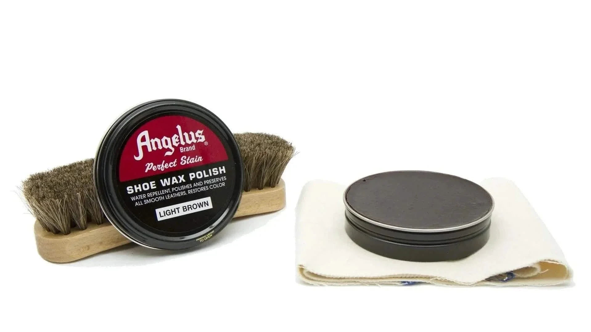 Angelus Light Brown Shoe Wax Polish - Image 3